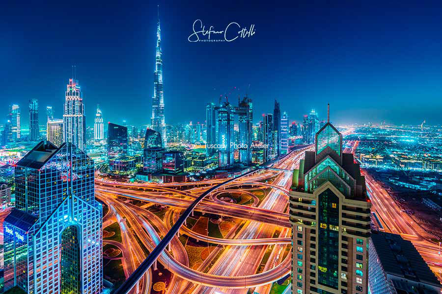 Stefano Coltelli - Travel Photography - Sheikh Zayed Road, Dubai, Emirates